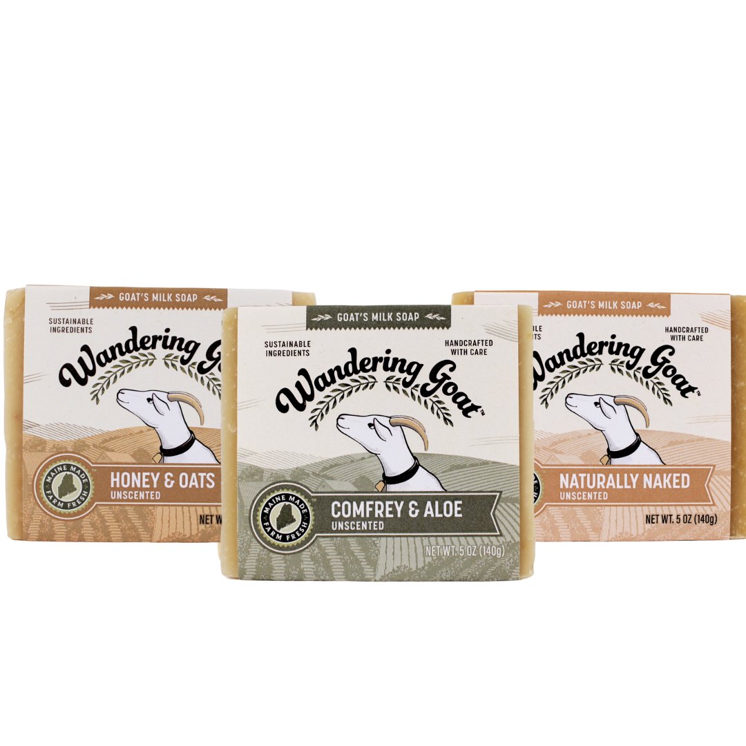 Unscented Oatmeal Soap Bar With Goat's Milk – Gypsy Moon